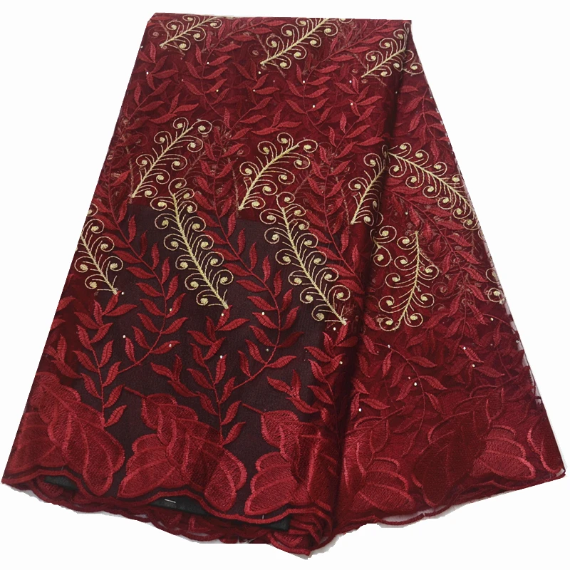 Последние нигерийские кружева ткани с камнями высокого качества Тюль кружевная ткань в африканском стиле свадьба французский Тюль кружевная ткань новейшая