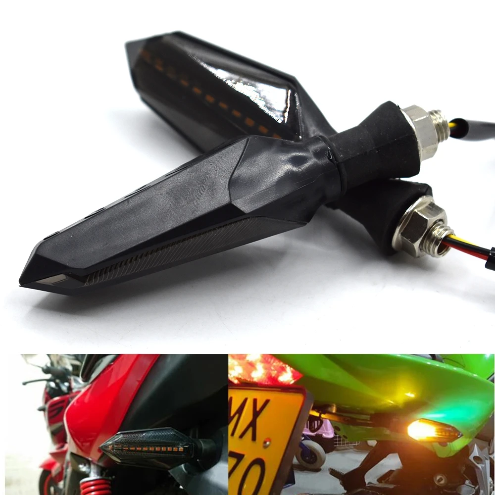 

Motorcycle Signal lights 12V LED Turn Signal Flasher Warning lamp For Triumph DAYTONA 675 SPEED TRIPLE 675 STREET TRIPLE R RX