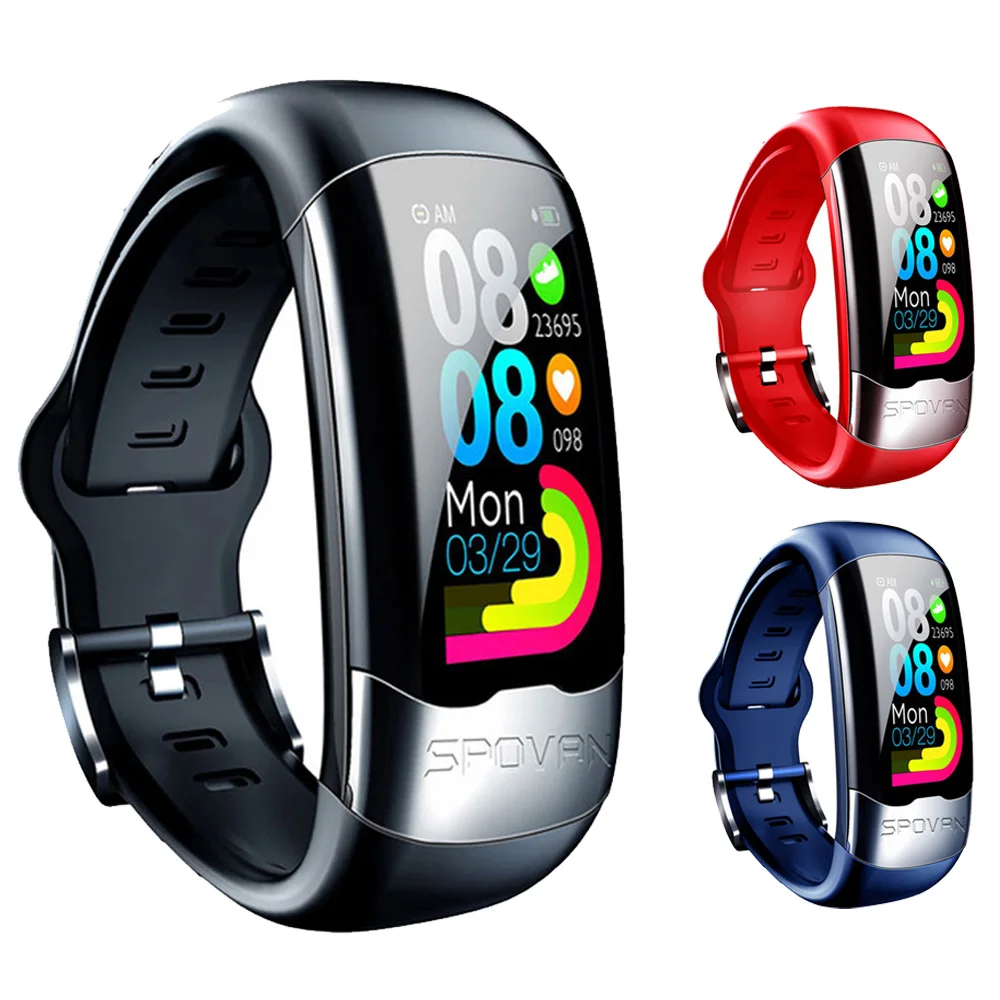 

H02ECG PPG Smart Bracelet HRV Heart Rate Blood Pressure Monitor Smart Band Men IP67 Waterproof Running Swimming Sport Wristbands