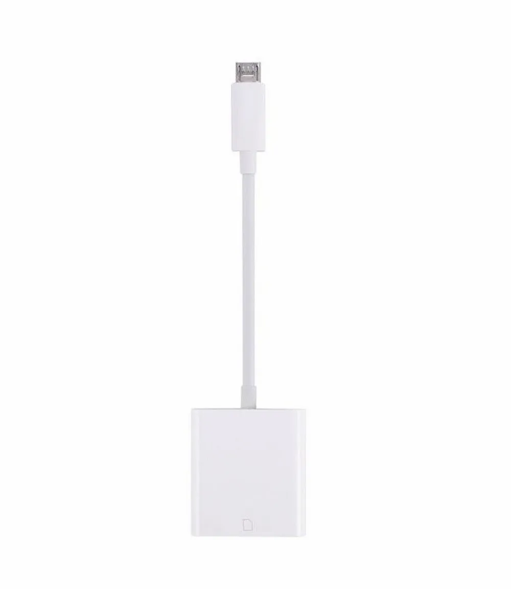 Комплект цифровой камеры Micro USB для sd-карты, совместимый с разъём кабельный переходник для передачи данных OTG, Двусторонняя передача для Android Micro-USB