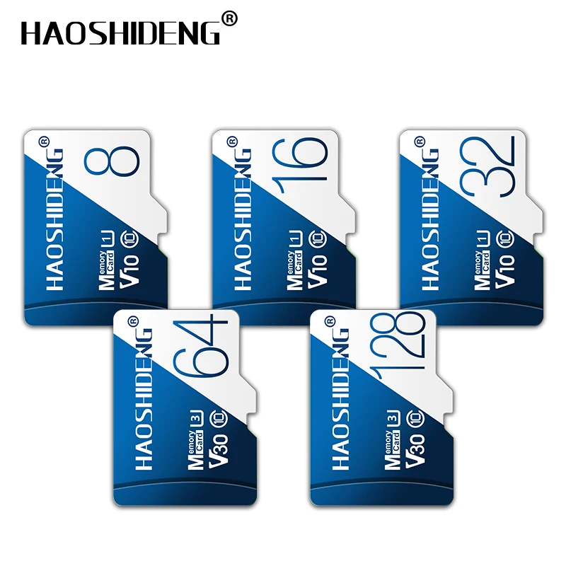 Высокоскоростная карта Micro sd 128 Гб 64 ГБ 32 ГБ карта флешка 16 ГБ 8 ГБ памяти microsd TF/sd карта s для планшета/камеры/смартфона с подарком