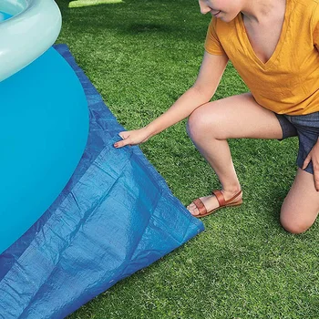 

Ground Cloth Swimming Pool Floor Protector Mat Foldable Waterproof Paddling Pools JDH88