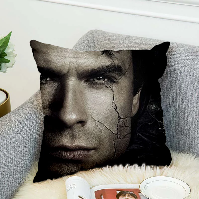 the Vampire Diaries Pillow Case Polyester Decorative Pillowcases Throw Pillow Cover style-3
