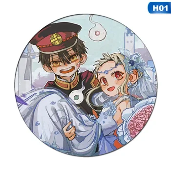 

Anime Toilet-Bound Hanako-kun Brooch Japan Anime badge Jibaku Shounen Hanako-kun Nene Yashiro Teru Minamoto Hanako Cosplay