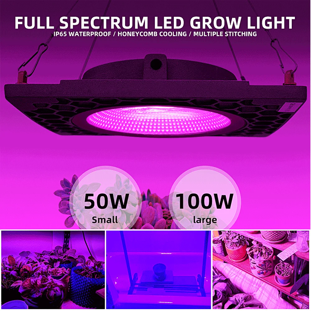 

Aluminum Led Grow light 3500K Waterproof Outdoor COB Phyto lamp For Plants Veg flowers Seedlings Growing garden Full spectrum