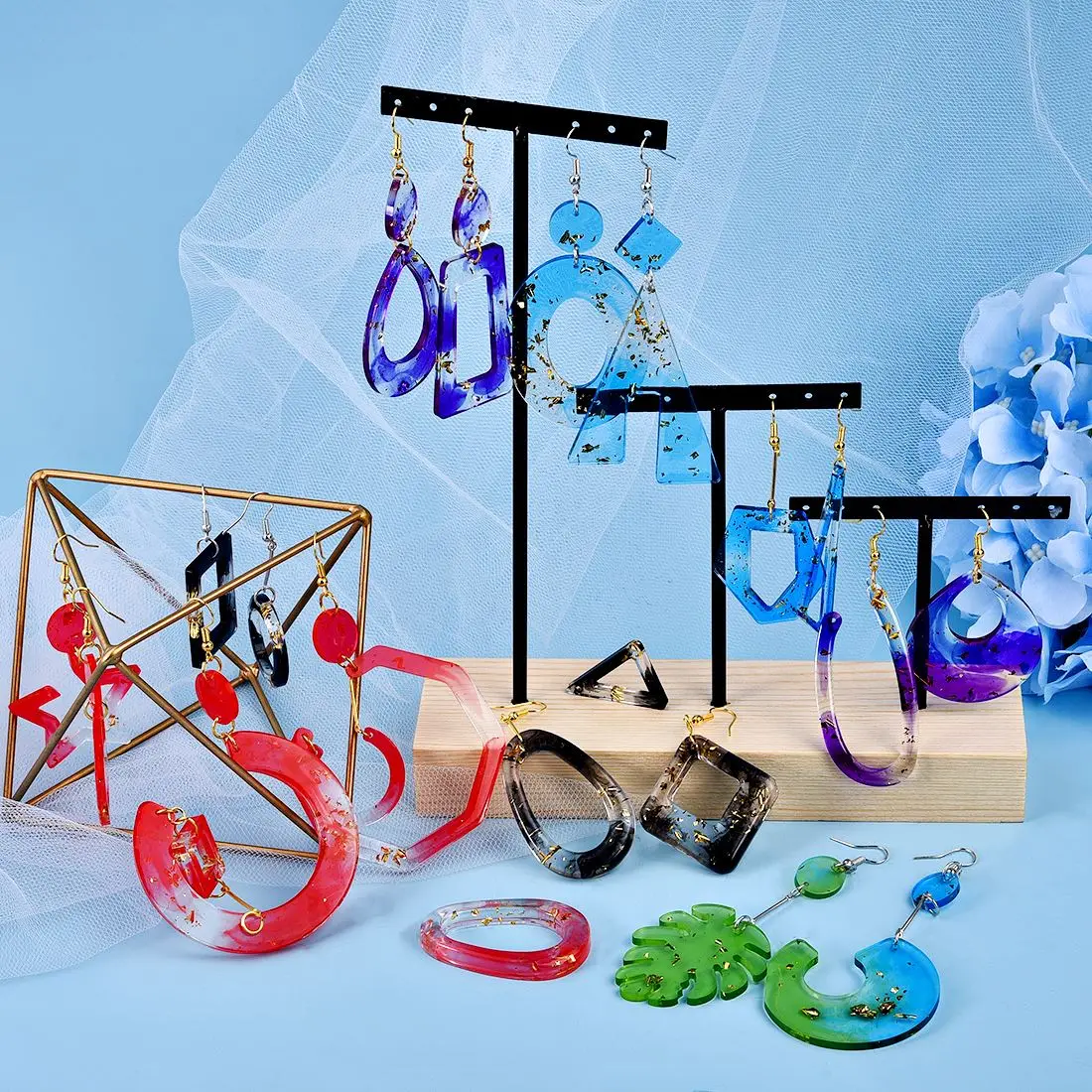 Moules Irréguliers En Silicone 3D Pour Bijoux Et Pendentifs