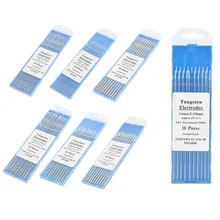 10 шт. AC Tig Сварочные циркониевые вольфрамовые электроды WZ8 белый наконечник 1 1,6 2,4 3,2 циркониевые вольфрамовые аксессуары электроды