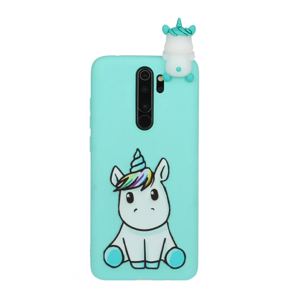 FLYKYLIN 3D мультяшный чехол для Xiaomi Redmi Note 6 7 8 9 Pro задняя крышка Max 8T мягкий силиконовый