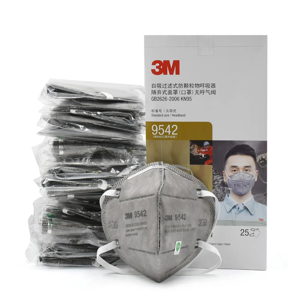 

Premium 5PCS/Box 9542 Safety Protective Mask Dust Masks Anti-particles Anti-pm2.5 Anti Virus Mask In Stock