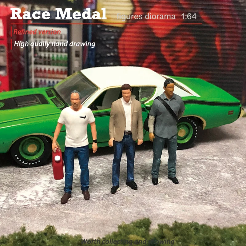 

RM1:64 scale figures diorama Grand Theft Auto V GTA game 1/64 model