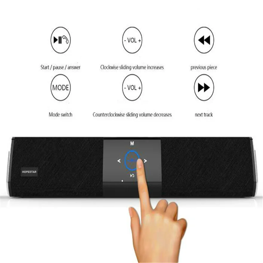 

Wireless Bluetooth Speaker Boombox Acoustics Music Column Woofer Speaking Soundbar Bluetooth Speakers Computer Music Center