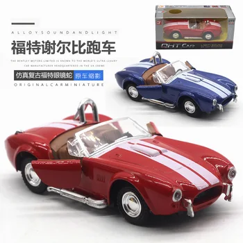 

1:32 Alloy Diecast Model Vehicles Car Sound Light Pull Back Car Toy Miniature Scale Model Cars Toys Children Gift Free Shopping