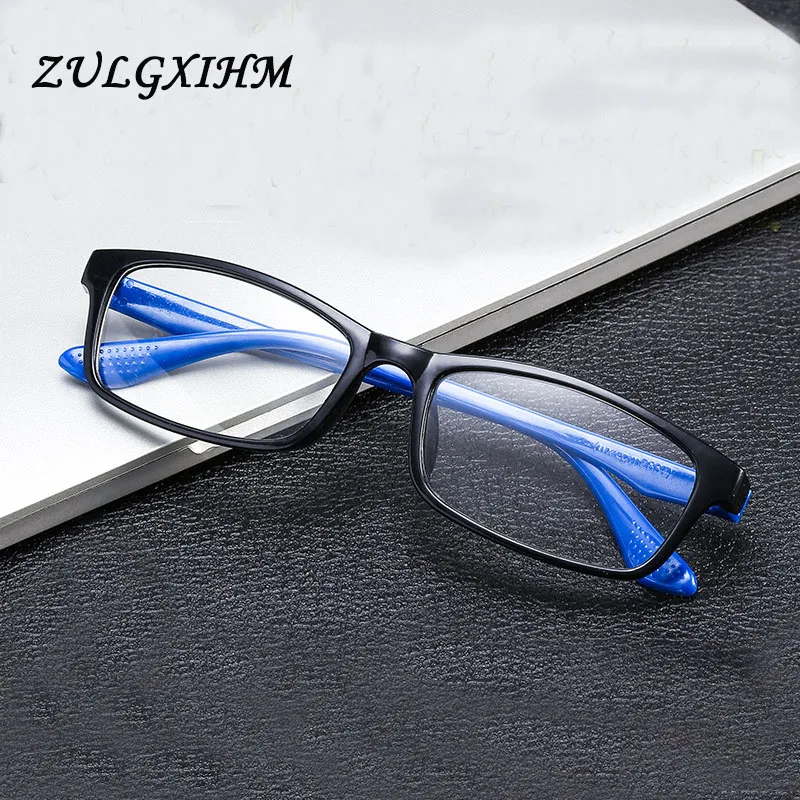 

New TR90 Ultralight Women Men Reading Glasses Retro Clear Lens Presbyopic Glasses Man Anti-Blue Light Reader Eyewear