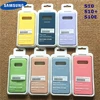 Samsung Silicone Cover Soft Liquid Silicone Office Original Style Case for Galaxy S10+ S10E S10 S20 Plus Ultar With Retail Box ► Photo 1/5