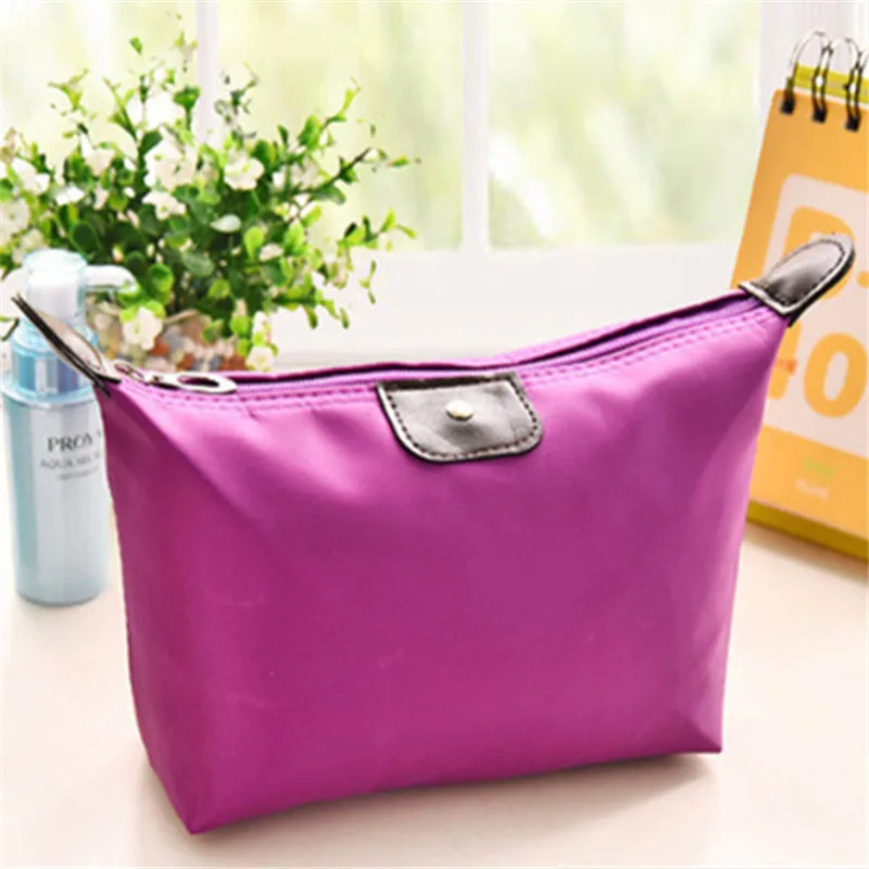 1 шт. органайзер для макияжа Женская нейлоновая дорожная сумка кошелек с большой