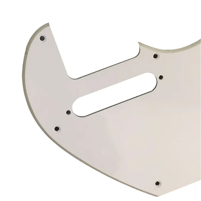 Запчасти для гитары Pleroo для US Telecaster Tele F hole Hybrid Guitar Pickguard Script Plate Tele конверсия пикап с крепежным отверстием