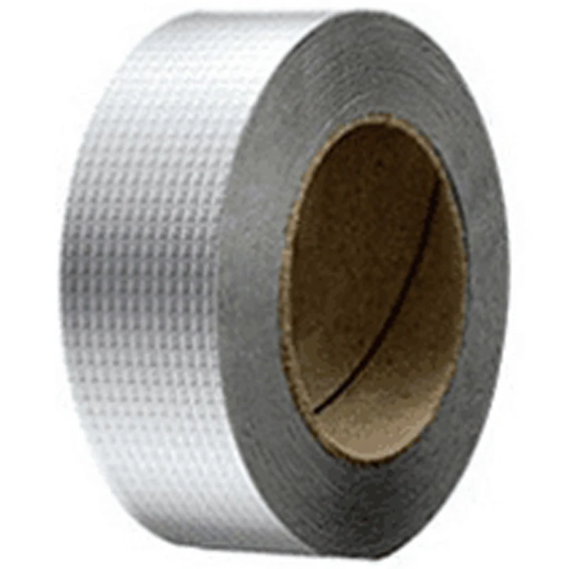 

Newly Aluminum Foil Butyl Rubber Tape Self Adhesive Waterproof for Roof Pipe Marine Repair-5Cm x 10M