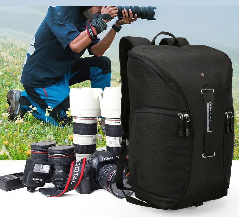 Новая мода большой емкости рюкзак 15,6 дюймов ноутбук Студенческая сумка камера удобный рюкзак для путешествий нейлоновая водонепроницаемая сумка Mochilas