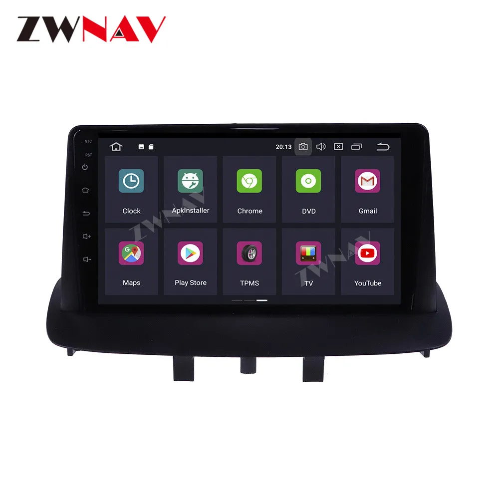 Автомобильный DVD-плеер на Android 10 4G64G GPS-навигация для Renault Megane 3 2009 2010 2011-2015 радио