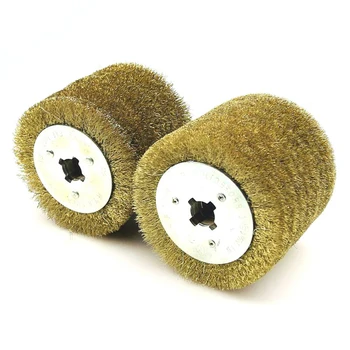

0.3 Mm Stainless Steel Wire Brush Wheel Deburring Wheel Wood Painting Polishing.