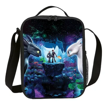 

How To Train Your Dragon Lunch Box For Kids Thermal Lunch Bag Crossbody Bag Men Insulated Cooler Bag Children Boys Girls