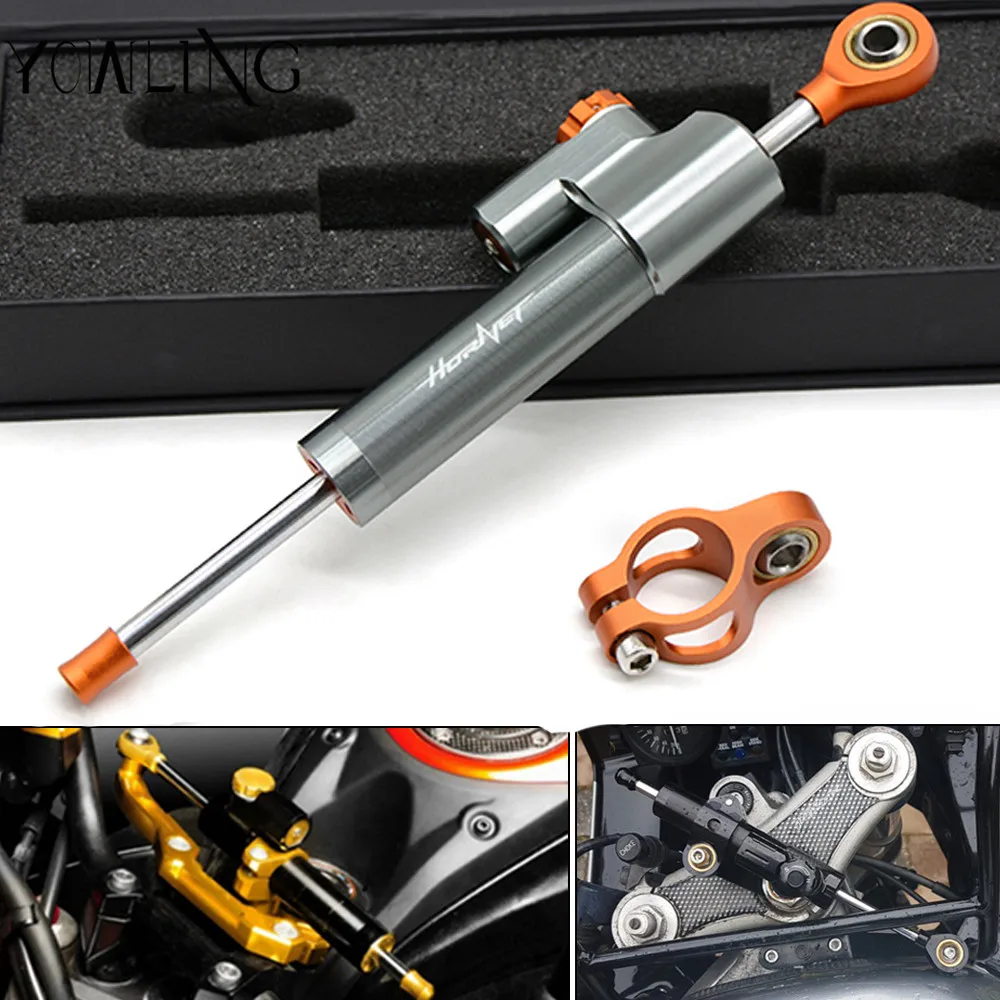 Motorcycle Accessories Damper Stabilizer Damper Steering Reversed Safety Control For HONDA CBR 600 CB600F CB 600F HORNET 2007-16