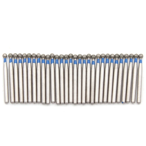 BR31 30Pcs 30Pcs/pack Dental Diamond Burs Medium FG 1.6mm for High Speed Handpiece Turbine Dentist Tool Dental Lab Instrument - Цвет: BR31 30Pcs
