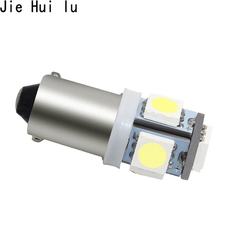 T4W BA9S 5 SMD 5050 Автомобильная внутренняя светодиодная лампа боковой маркер задний