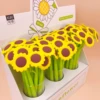 1Pcs cute kawaii Lytwtw's Sunflower Sun Flower Gel Pen Office School Supplies stationery creative sweet pretty lovely funny soft ► Photo 2/4