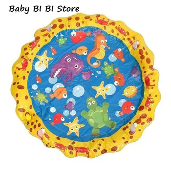

Girls Boys Inflatable Cushion Play Water Toy Mat Children Outdoor Games Sprinkler Pad Baby Kids Products Gifts