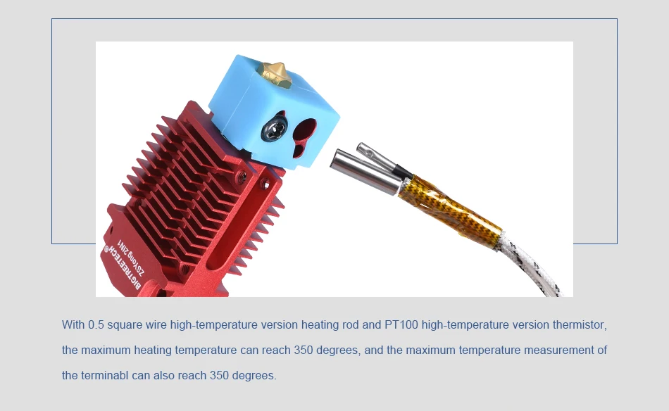 2 в 1 из Hotend 12 В/24 В двойной цвет Боуден экструдер с вентилятором PTFE трубки переключения Hotend Модернизированный комплект для 0,4/1,75 мм MK8 Titan