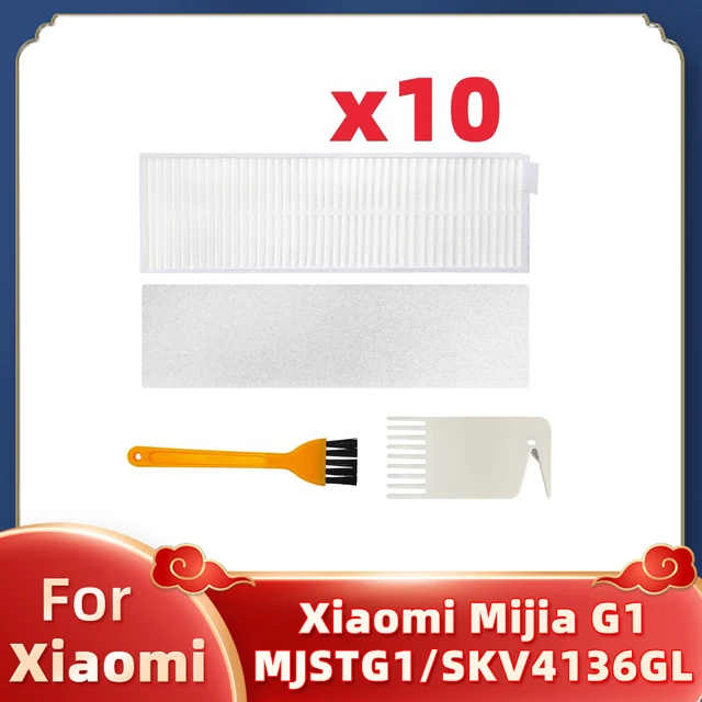 Replacement For Xiaomi Mijia Mi Robot Vacuum-Mop Essential G1 MJSTG1 Skv4136gl Spare Parts Main Side Brush Hepa Filter Mop Rag Set N