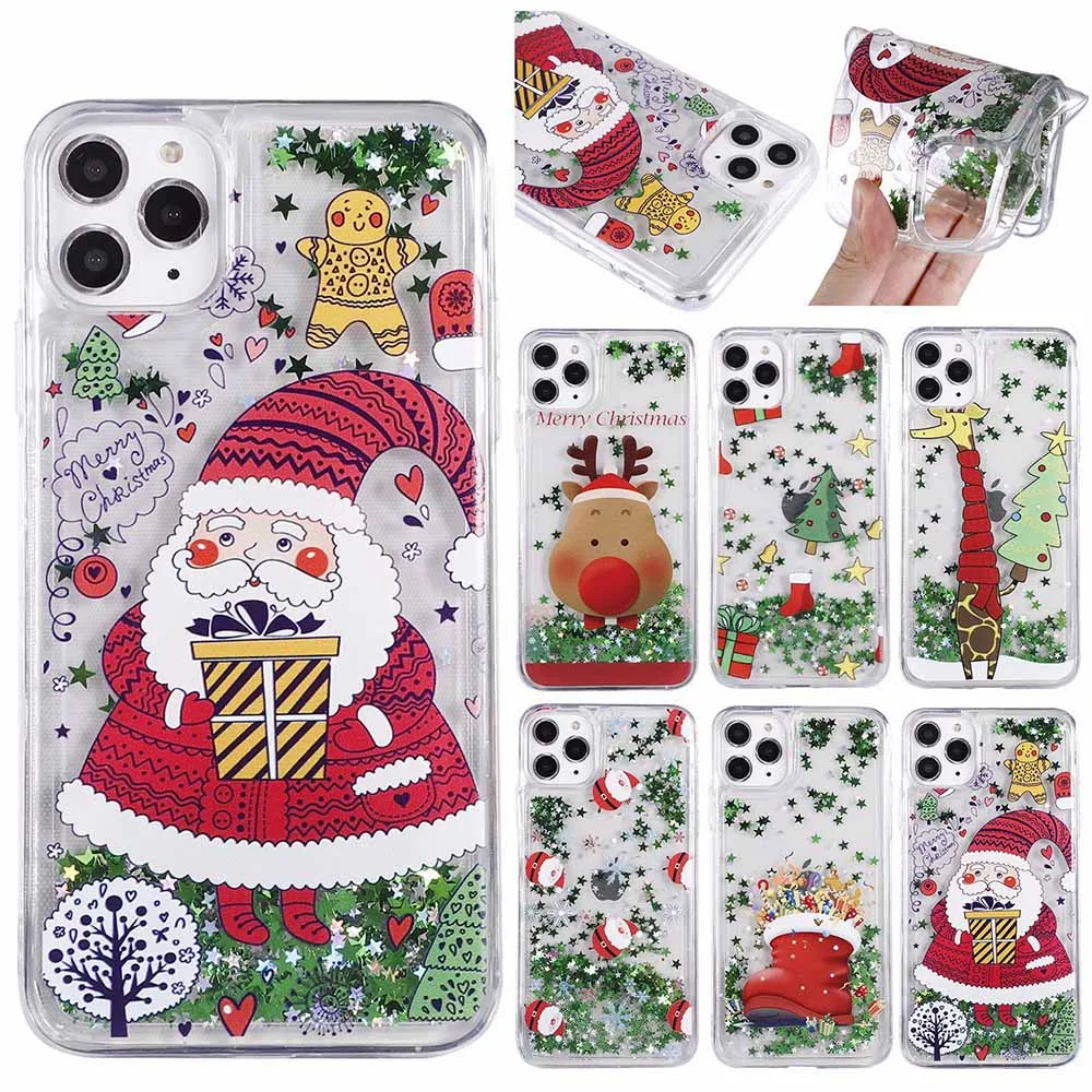 

Christmas gift mobile phone case iphone 6 case-iphone 11 case Christmas pattern silicone soft/hard shell anti-fall dust 10.30