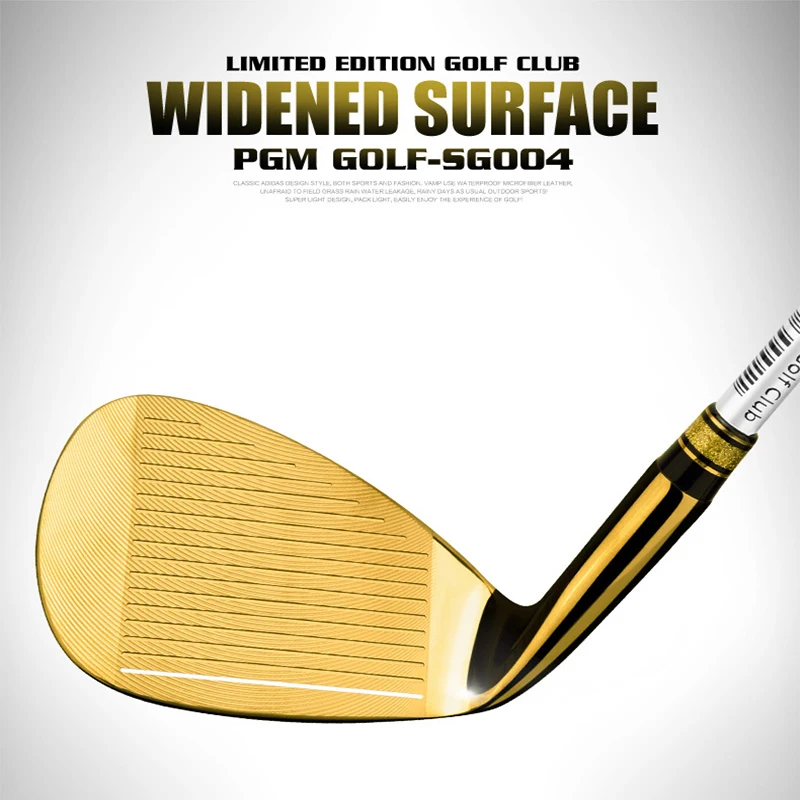 PGM Golf Wedges 56 60 Degrees Increase Size Version Steel Golf Clubs Men's and Women's Unisex Sand Widened Bottom Wedges