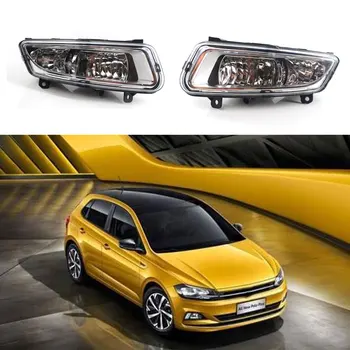

2Pcs LED DRL For Polos 6R 2010 2011 2012 2013 2014 Front Bumper Fog Lamps Daytime Running Lights