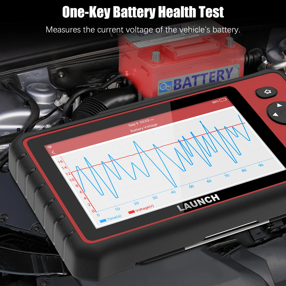 Считыватель кодов OBD2 LAUNCH X431 профессиональный инструмент для диагностики