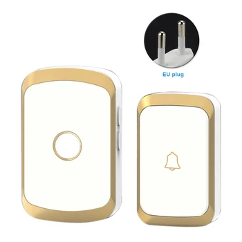 

A20 Modern LED Flash Office Practical Smart Wireless Doorbell Sensitive Home Security Long Distance Easy Install Electronic
