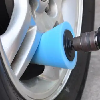 

Wheel Hub Polishing Sponge Automotive Wheel Polishing Sponge Cone Polishing Foam Pad Boats Motorcycle Vehicles Maintenance Tool