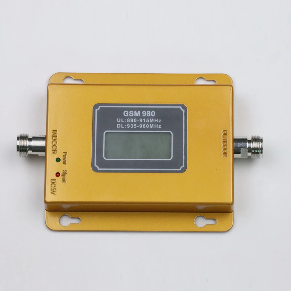 ZQTMAX GSM repeater 2g cell Phone Signal Booster 900 MHz band 8 hight power 70db