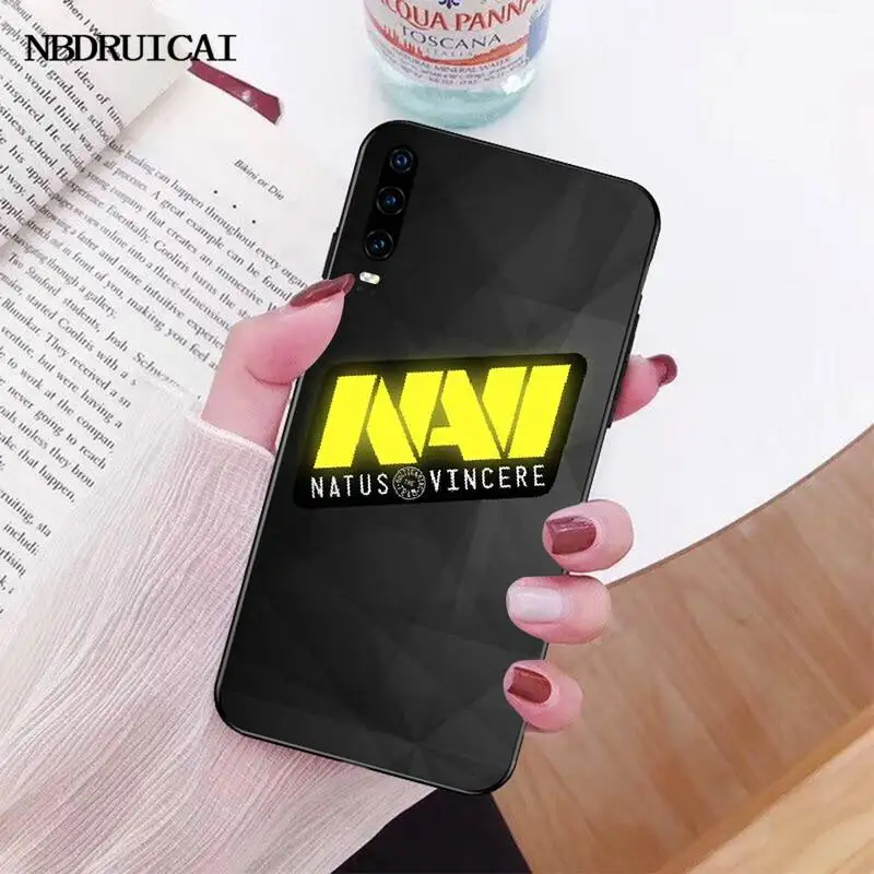 PENGHUWAN Natus Vincere navi Cover Black Soft Shell Phone Case For Huawei  Y5 Y6 Y7 Y9 Prime 2019  Enjoy 7 8 9 10 Plus