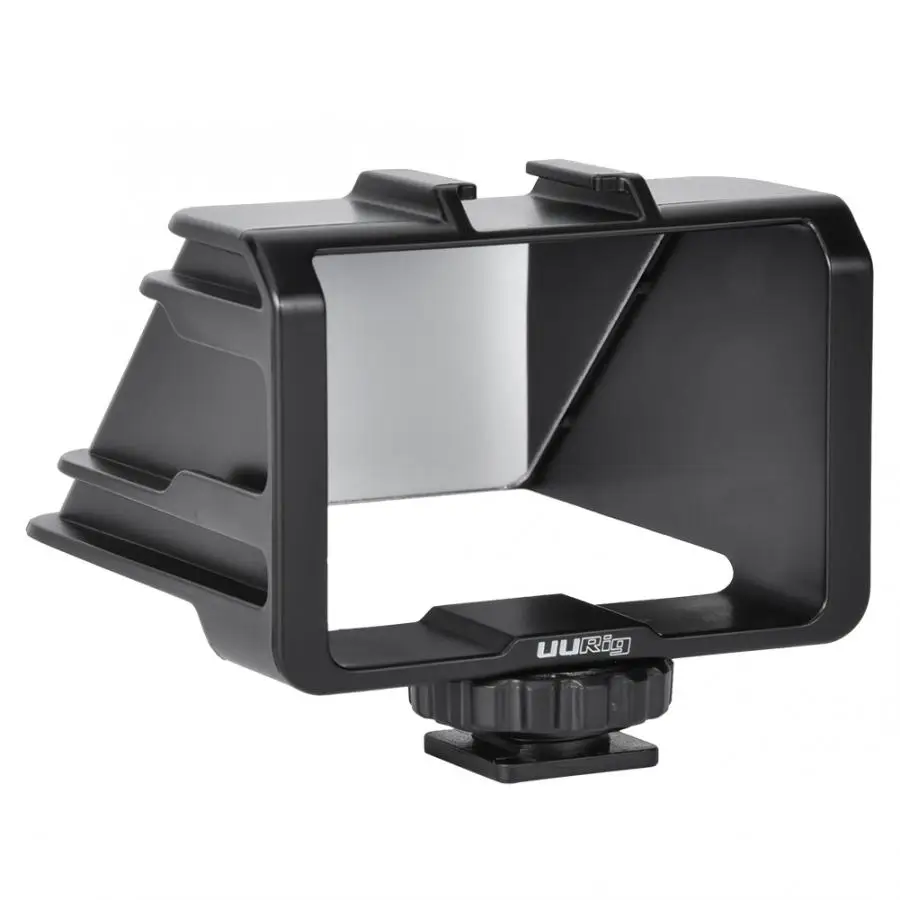 UURig ABS Compact Portable Camera Vlog Selfie Flip Screen Bracket for Sony/Fuji/for Nikon/ for Canon Mirrorless Cameras