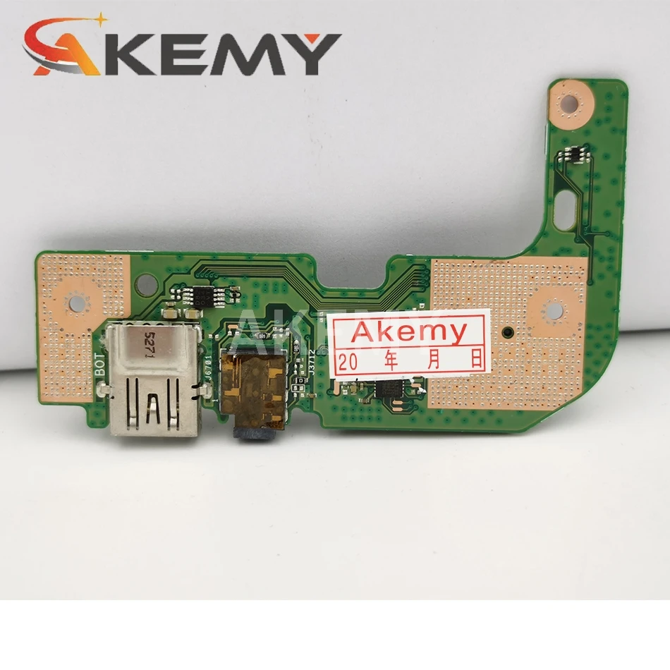 For Asus X555 X555U X555UJ_IO REV:2.0 USB AUDIO CARD READER BOARD With Cable  X555 X555U X555UJ  USB board/HDD board