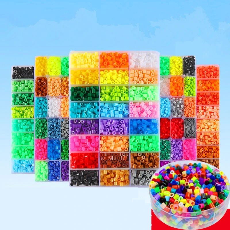 

Mini 5mm Hama Bead Tool Template Bead Child Education Diy Fuse Bead Puzzle 3D Child Creative Intelligence Educational Toys