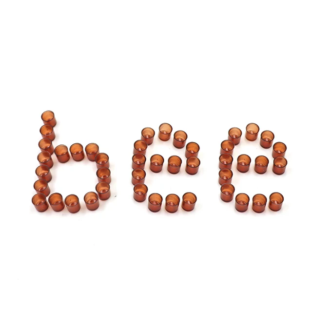 60 db Méhkirálynő Tenyésztés Új Műanyag Barna Színű Cellák Ketrecek Szoba Csésze Cella Ketrec Méhek Szerszámok Méhészkészülékek S - Image 6