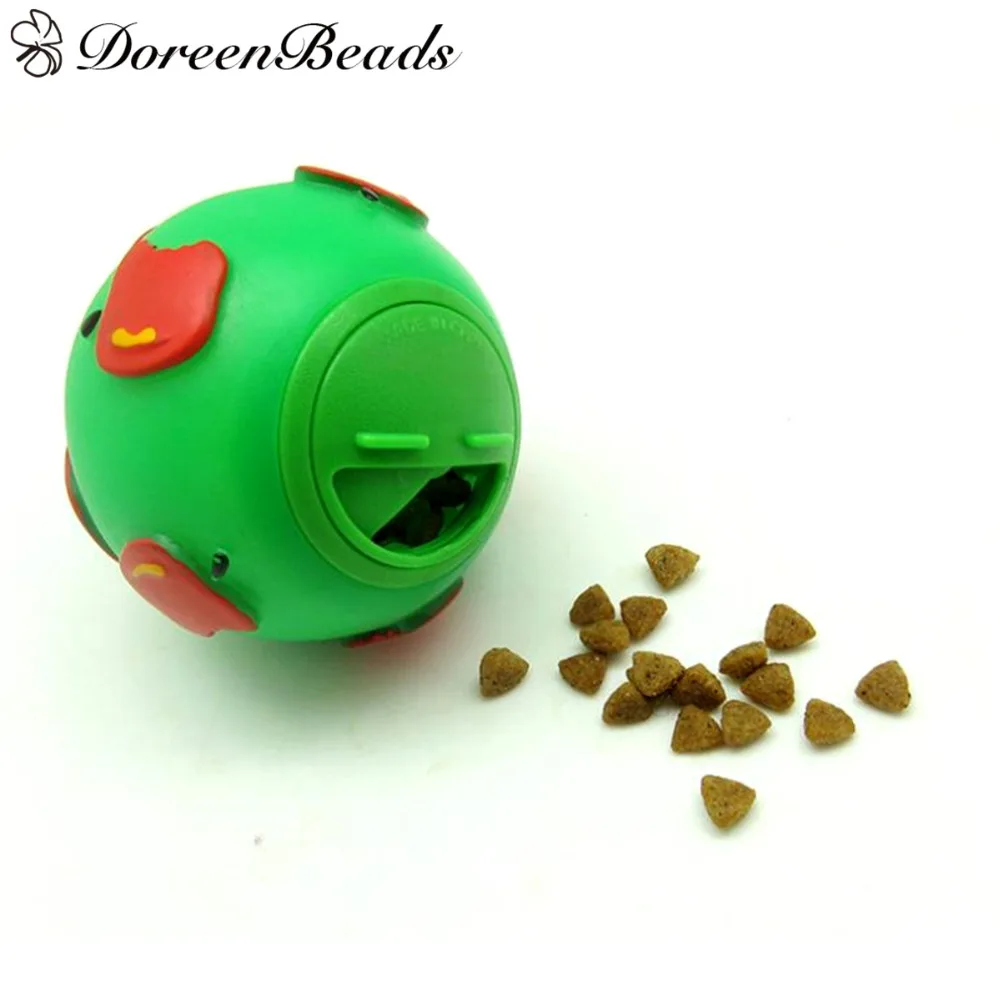 

Food Ball Dogs Playing Toys Pet Dog Puppy Chew Toys Bite Resistant Snack Balls Cat Dog Tooth Cleaning Ball Toy 7cm 1PC
