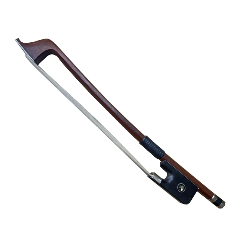 hot sale 1pcs of small size Brazilwood cello bow Ebony Frog White Horse Hair length 27cm for gift for baby