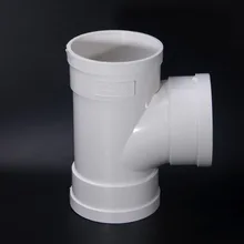 Дренажная труба ПВХ фитинги 50 75 110 125 160 200 парусный Т-разъем водопроводный ПВХ аксессуары фитингов труб
