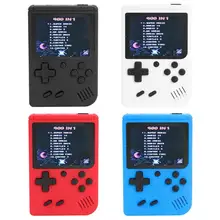 3 cal kolorowy ekran Retro przenośna konsola do gier wbudowana 400 klasyczne gry 8 Bit odtwarzacz do gier sterownik urządzenia do gier FC