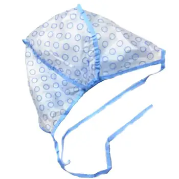 

Double-layer Plastic Disposable Hair Highlighting Cap Dye Hat with Hook Needle Suitable for home use or professional salon use.