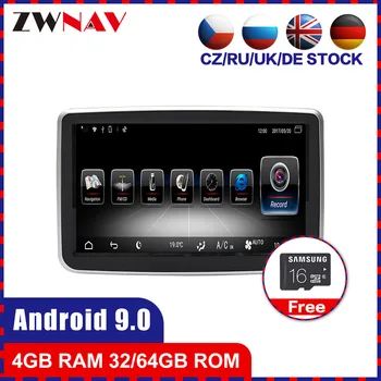 

4+64 Android 9.0 Car Stereo Player GPS Glonass Navi for Mercede Benz CLA GLA A Class W176 2013+ Audio Multimedia Radio head uint